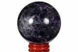 Polished Amethyst Sphere #124482-1
